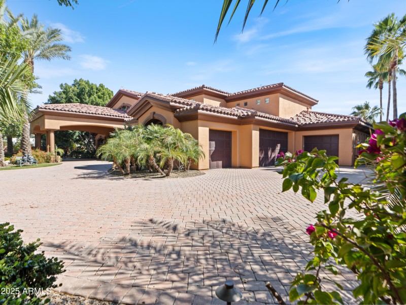 Front Courtyard/ Garages