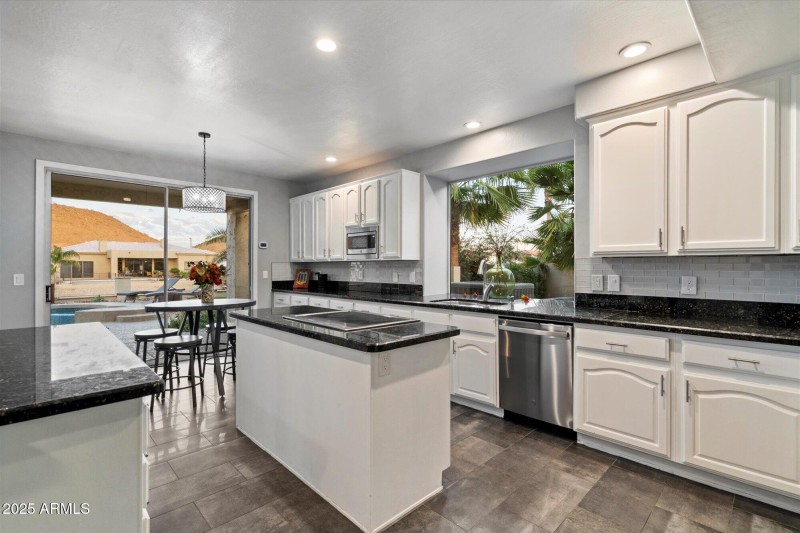 Great Views from Kitchen