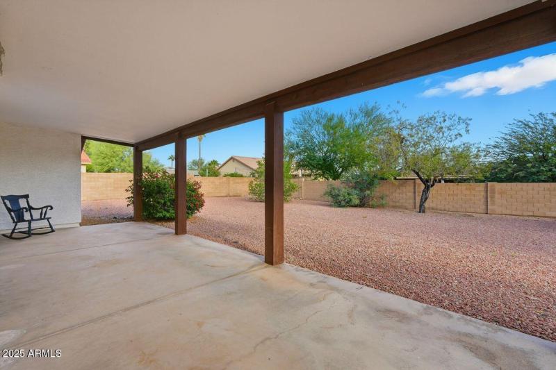 Large Covered Patio