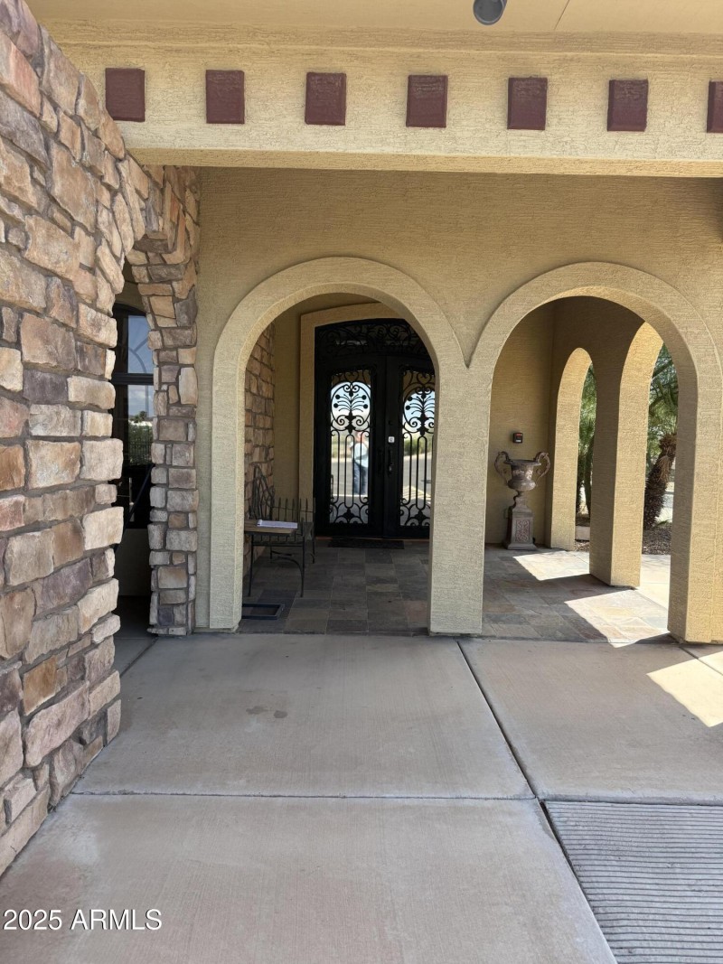 front entrance