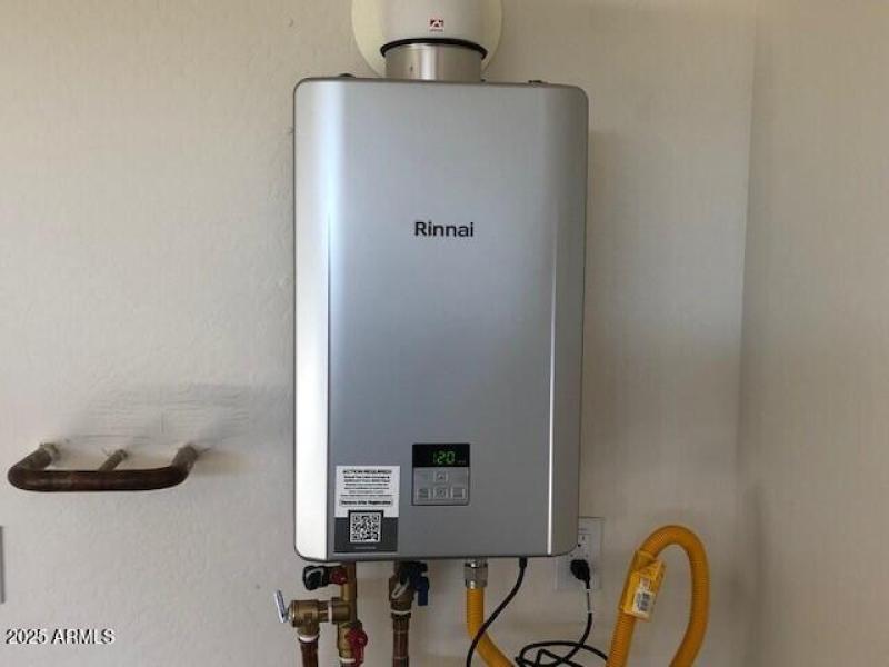Included Tankless Gas Water Heater