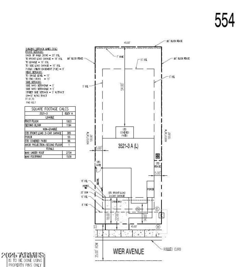 Plot Plan
