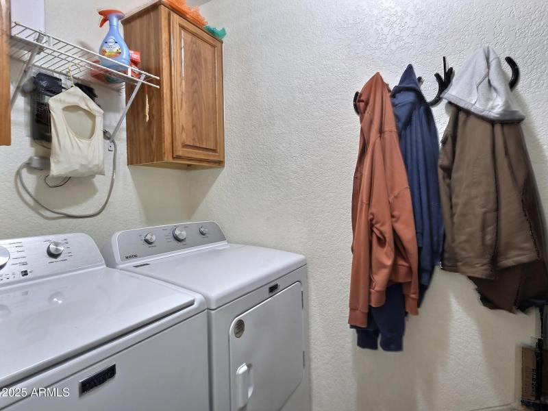 laundry with wd
