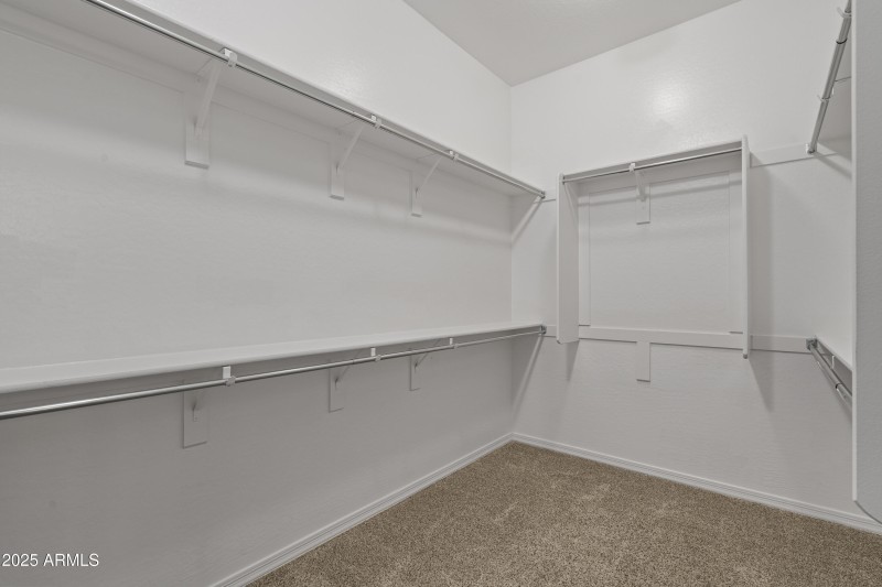 Walk-in Closet in Primary