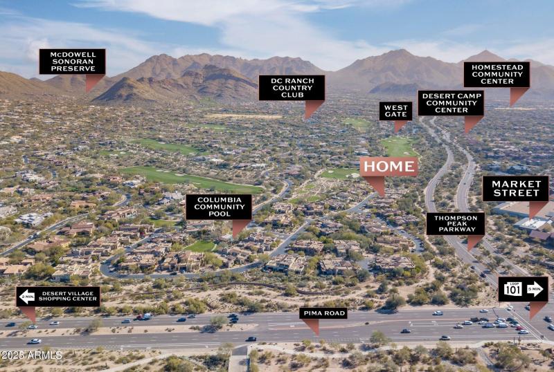 Map of DCR