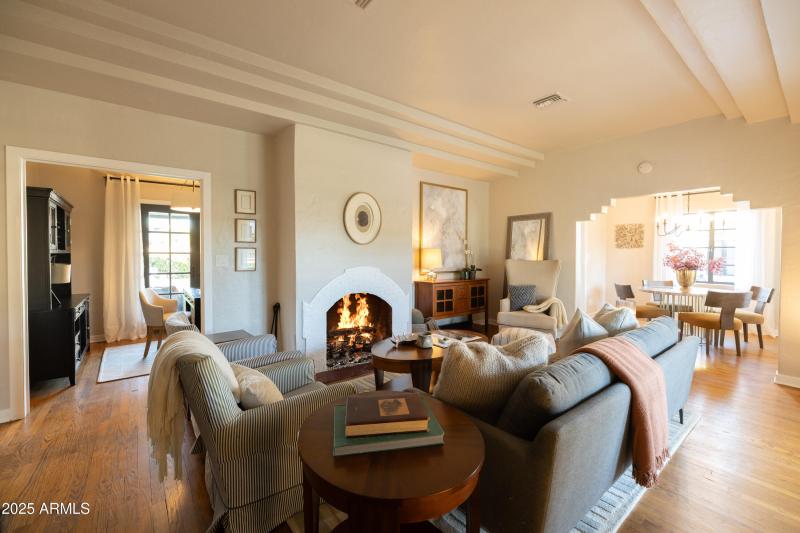 Vaulted Tudor Stair-Step Ceiling