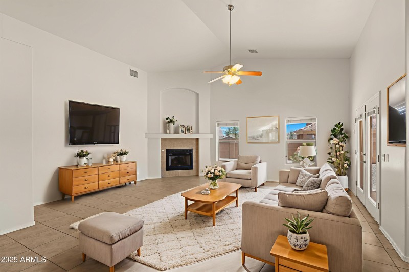 Virtually Staged Great Room