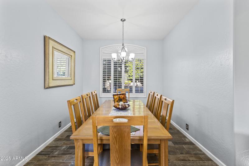 Dining area