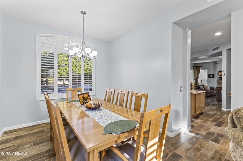 Dining area