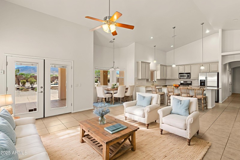 Virtually Staged Great Room