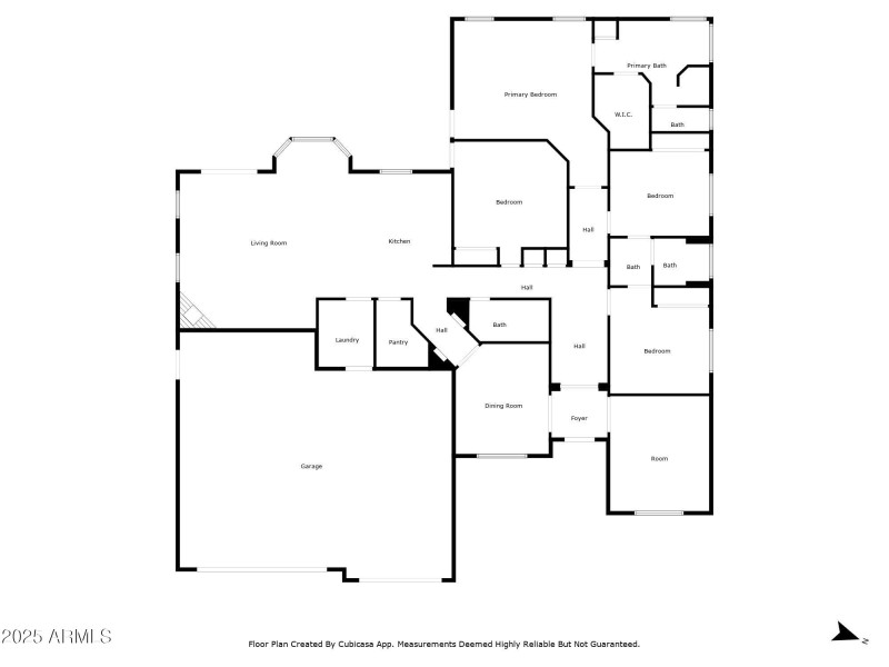 Floor Plan without Dimensions