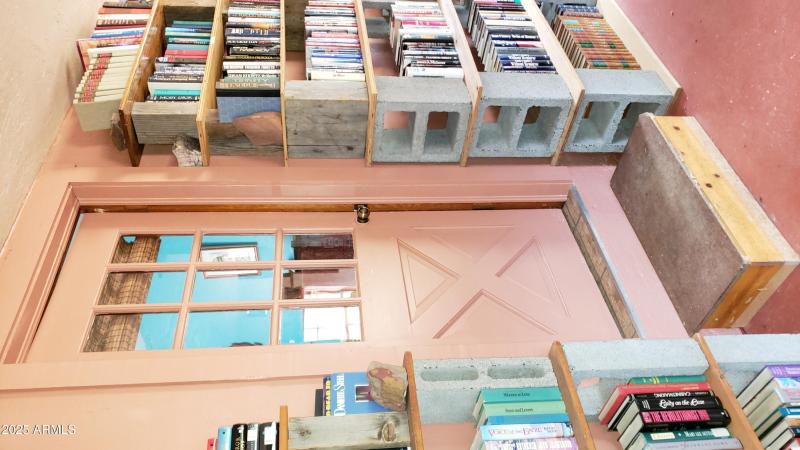 Library Door to Bdrm Downstrs