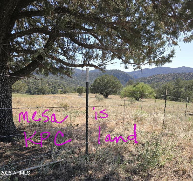 Wire Fence & Mesa N Boundary