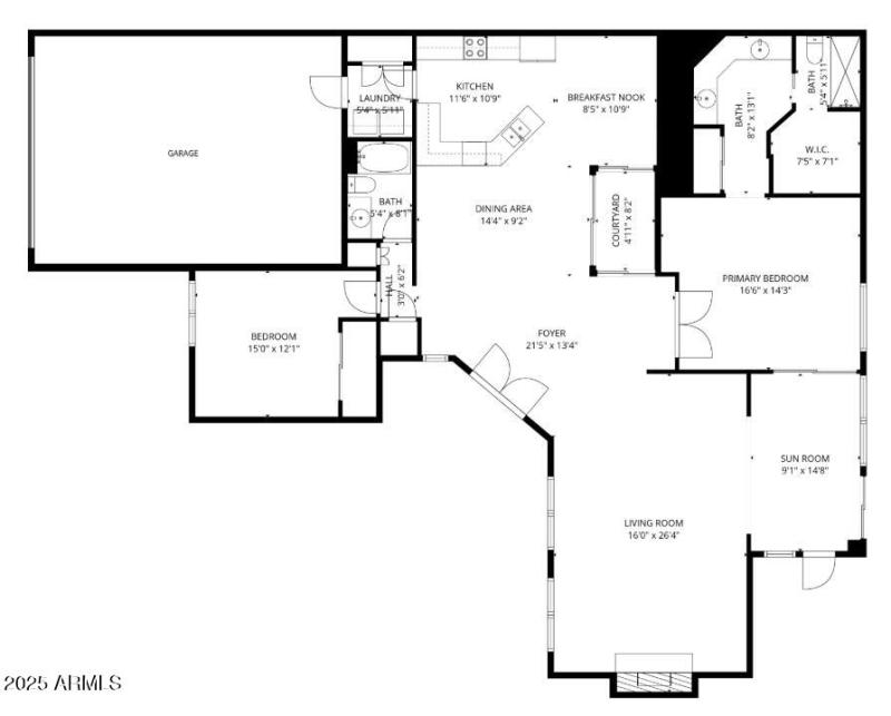Floor Plan w garage