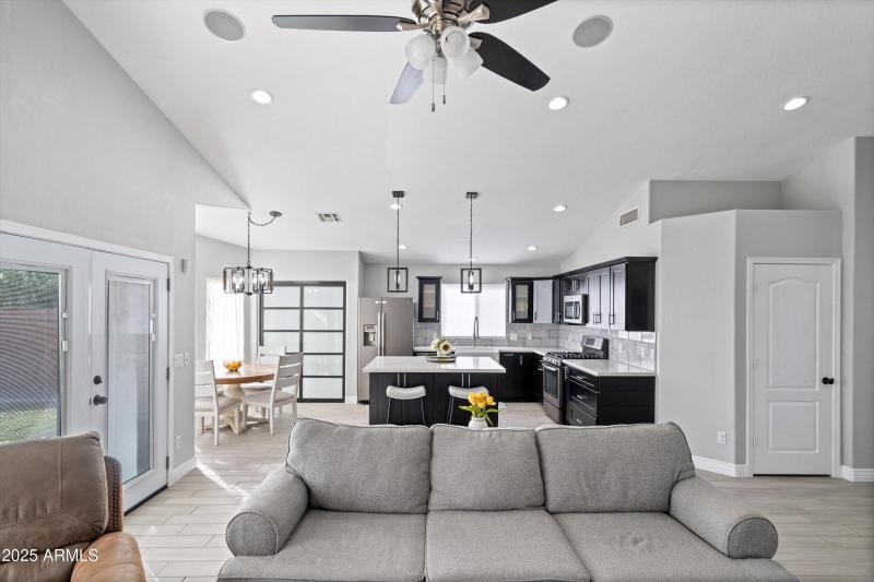 16-Family Room to Kitchen