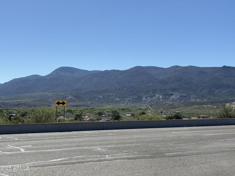 Looking South from Intersection at corne