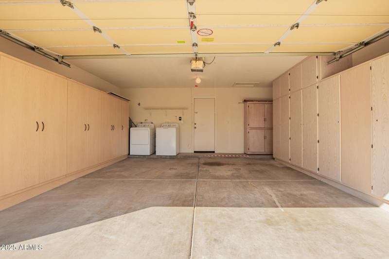 Garage with Built-in's