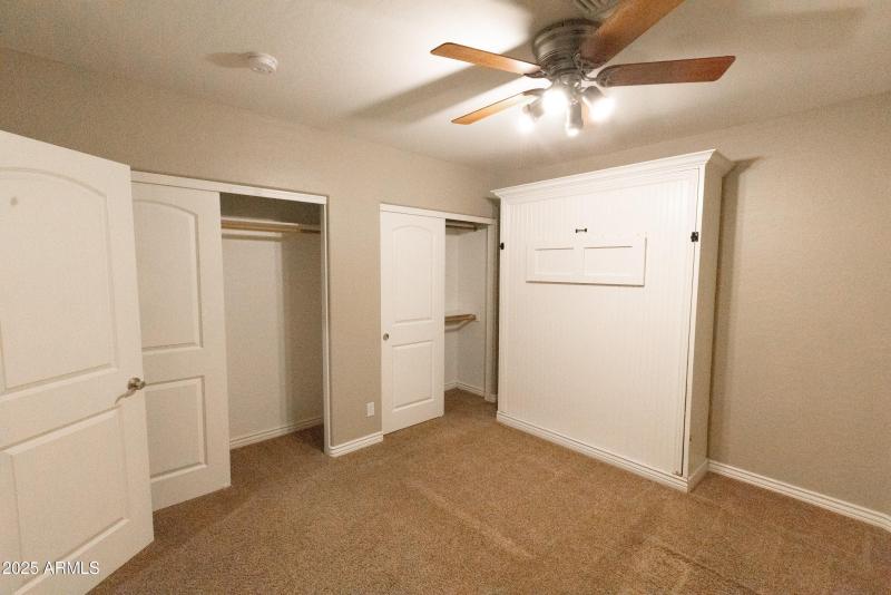 downstairs murphy bed