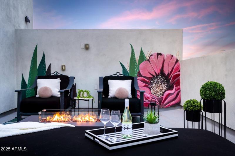 Private Rooftop Patio