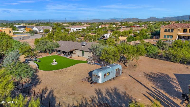 Drone backyard Looking NW
