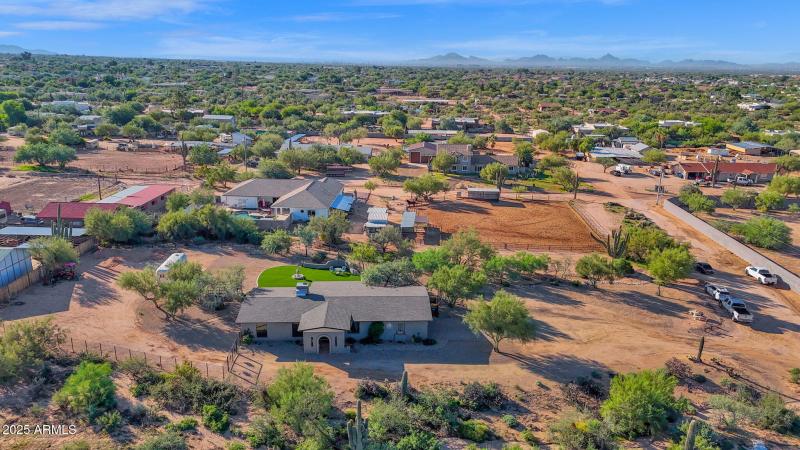 Backyard looking South