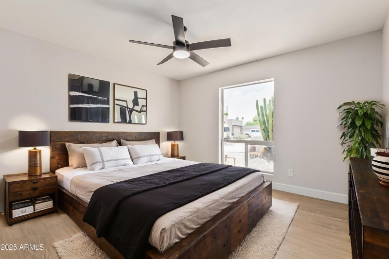 Virtually Staged Bedroom 2