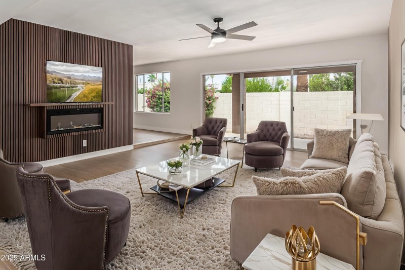 Virtually Staged Great Room A