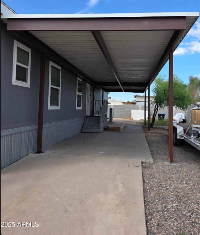 Proposed carport awning 51