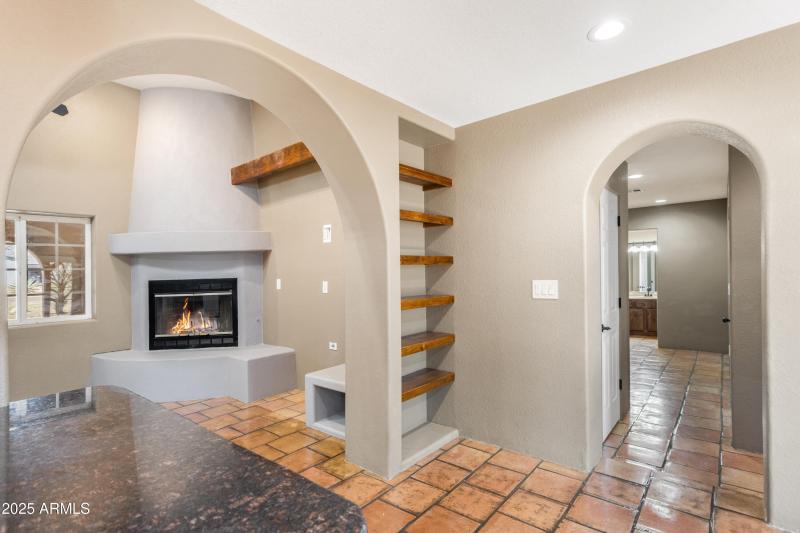 looking into living room