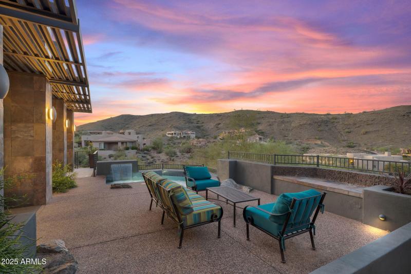 Front Exterior at Sunset