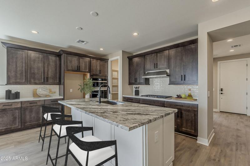 Virtually Staged Kitchen