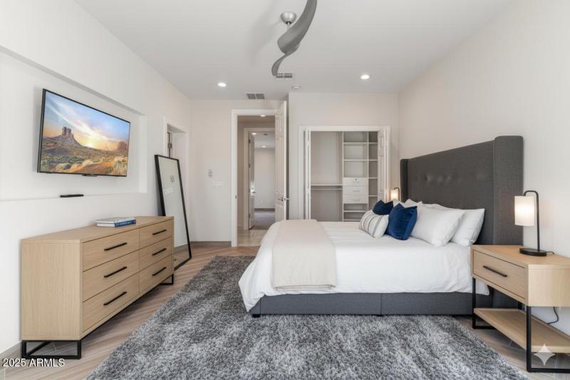 Bedroom Upstairs Virtually Staged