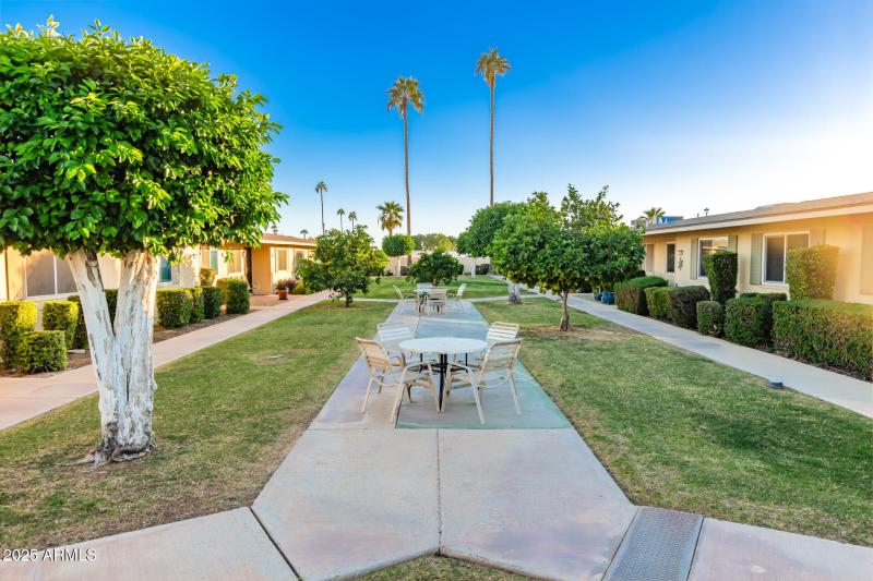 Courtyard Patio Tables