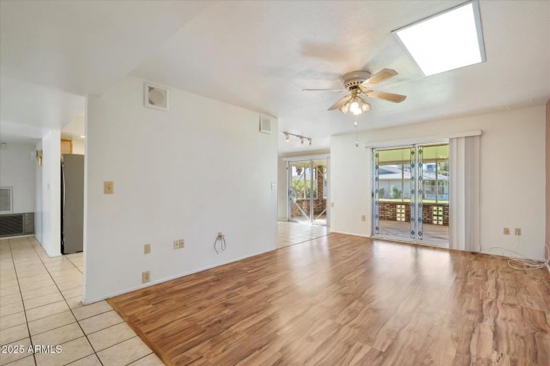 Family Room with Walkout to Arizona Room