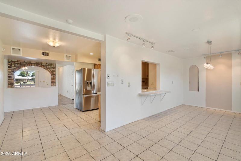 Bright and Light Dining and Kitchen Area