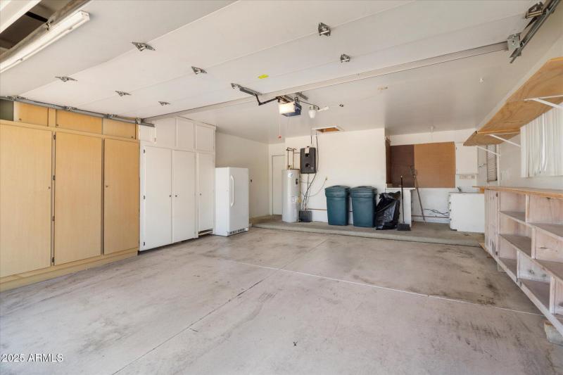 Garage with Storage Space