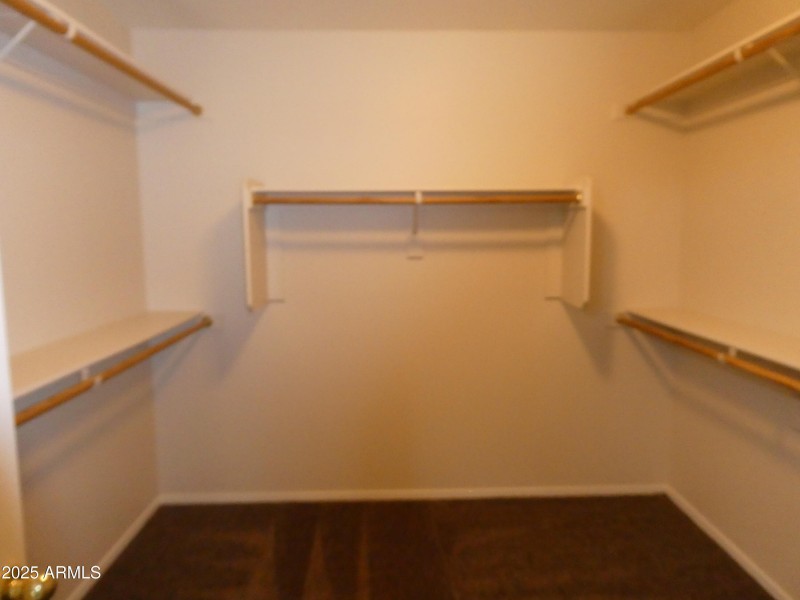 large master walk in closet