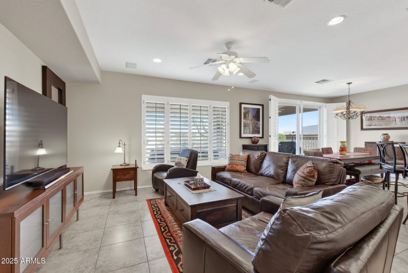 Plantation Shutters throughout!