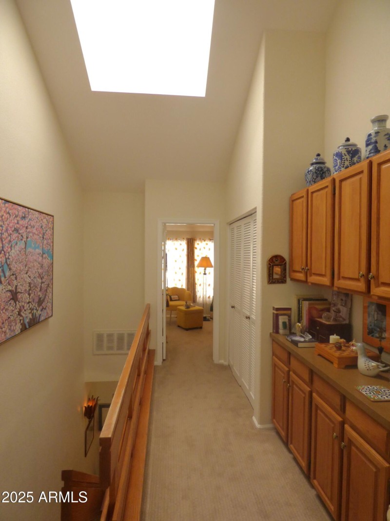 Hallway leading to Bdrm #2