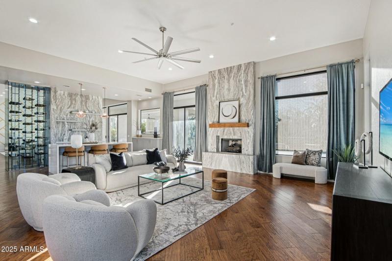 Open Concept Living Room