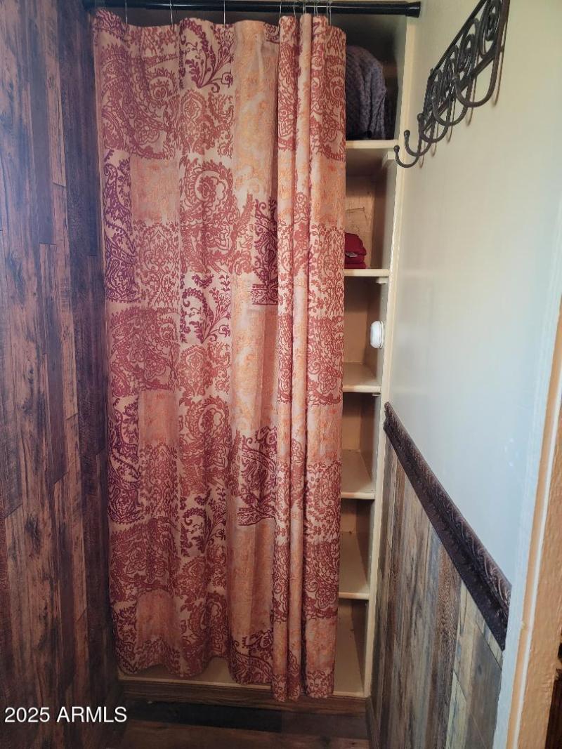 3701 linen closet in half bath