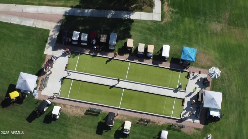 FOS Bocce Ball Aerial View