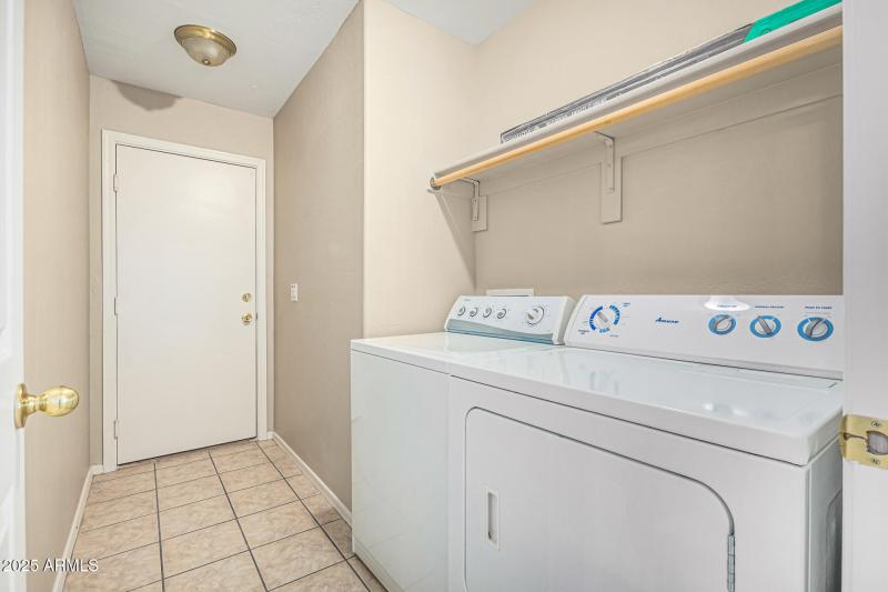 Inside Laundry Room