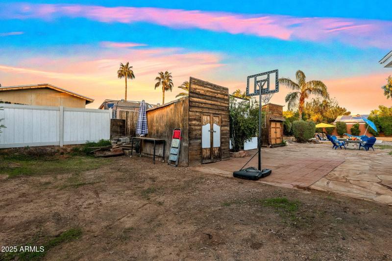 Three Fuctional Sheds