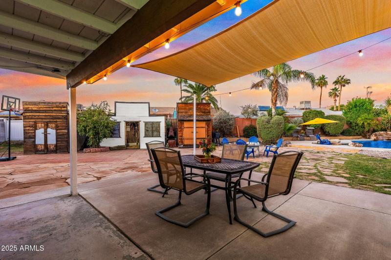 Extended Covered Patio