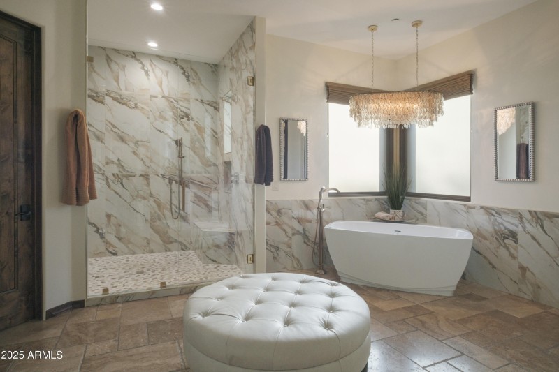 Master Bath Tub & Shower