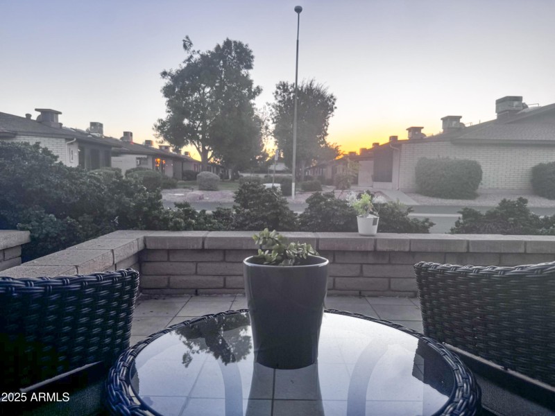 Sunrise from Front Patio