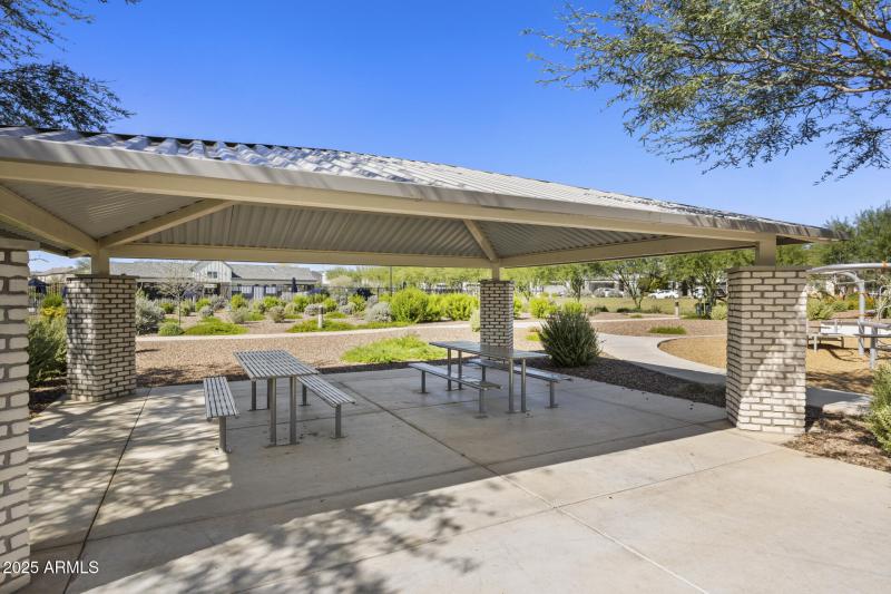 community picnic area