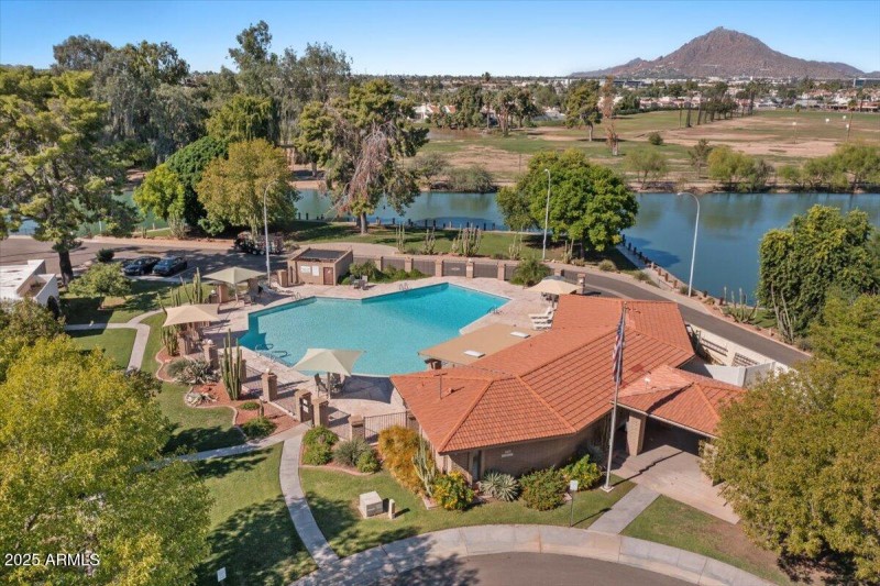 42-Aerial community pool