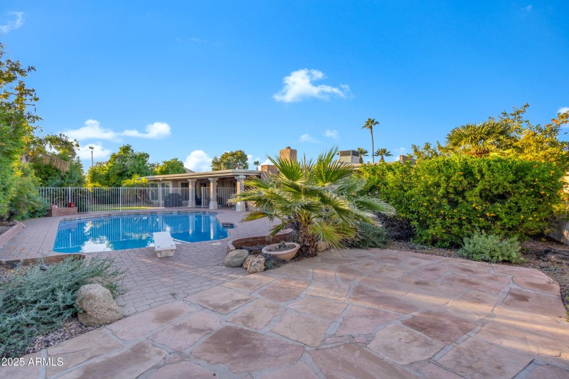 Backyard Seating Area